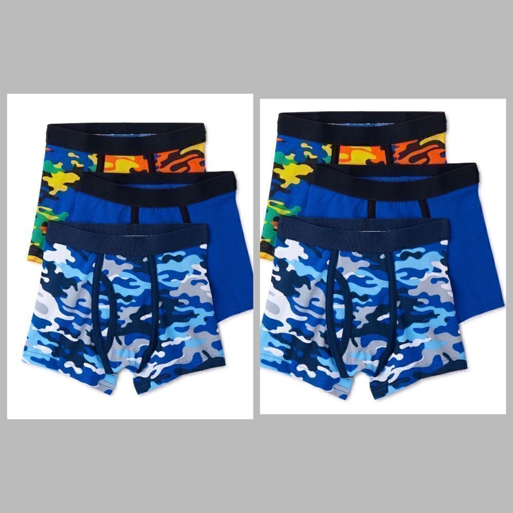 Toddler Boys Boxer Camo Print Briefs Underwear Size 4T-5T